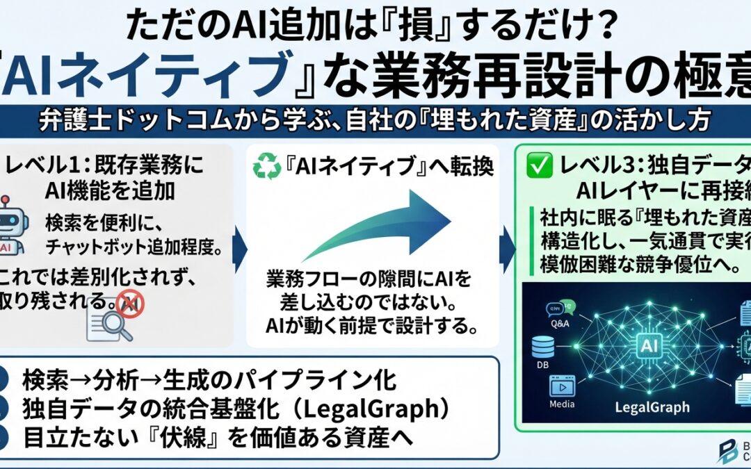 「AIネイティブな再設計」とは？
